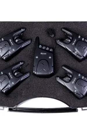Produit De Marque Coffret 4 Détecteurs Blax VX-R + Centrale VX-R Receiver Carp Spirit