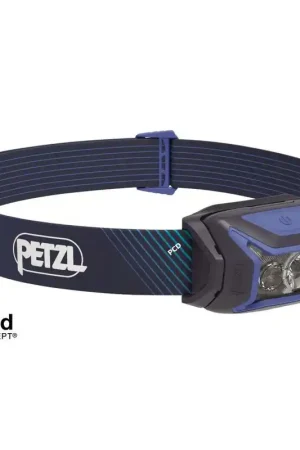 Lampe Frontale Petzl Actik Core Bleu Produit De Marque