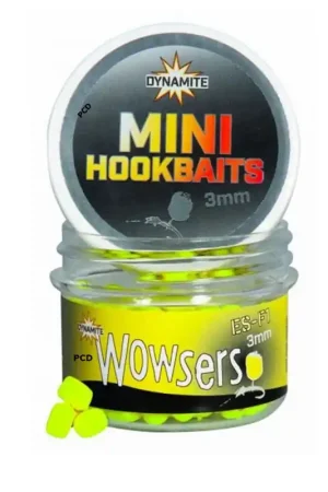 Pellets D'Eschage Dynamite Baits Wowser Mini Hookbaits Yellow ES-F1 3MM Marque