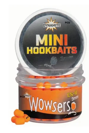 Pellets D'Eschage Dynamite Baits Wowser Mini Hookbaits Orange ES-B 3MM Must-Have