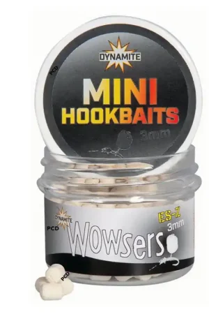 Jusqu’à Épuisement Des Stocks Pellets D'Eschage Dynamite Baits Wowser Mini Hookbaits White ES-Z 3MM