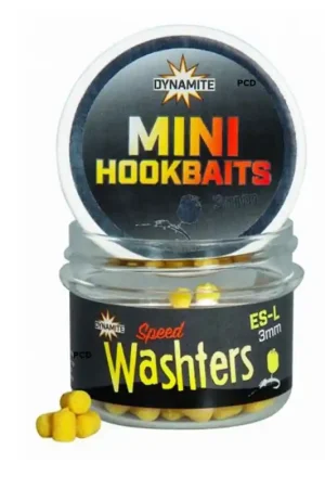 Dumbells Dynamite Baits Speed Washters Mini Hookbaits Yellow ES-L 3MM Nouveauté