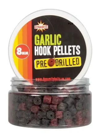 Achetez Aujourd’hui Pellets Dynamite Baits Pre-Drilled Garlic Hook Pellets 190G