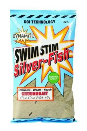 Super Prix Amorce Dynamite Baits 900G Swim Stim Silver Fish Groundbait Betaine Green