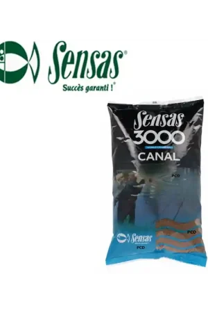 AMORCE SENSAS 3000 CANAL 3KG Haute Qualité