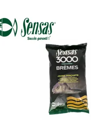 Achetez Aujourd’hui AMORCE SENSAS 3000 BREMES JAUNE TRACANTE 1KG