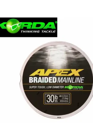 TRESSE KORDA APEX BRAID MAINLINE 1200M Vente Directe