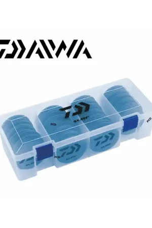 BOITE DAIWA TRANSPARENTE 4 COMPARTIMENTS 22 PLIOIRS Quantité Limitée