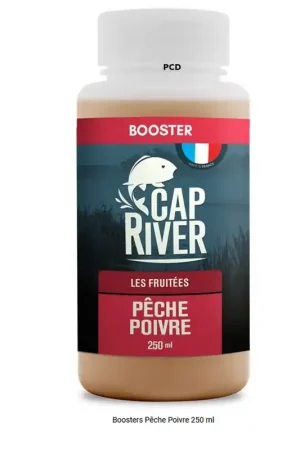 Booster Amorçage Cap River Pêche Poivre Expédié Aujourd’hui