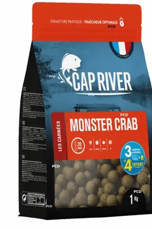 Bouillettes Cap River Monster Crab 1kg Satisfait Ou Remboursé