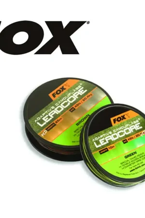 Super Prix Leadcore Adaptive Camouflage Fox Marron 10m