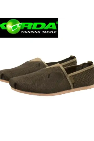 CHAUSSURES KORDA KORE SLIP ONS OLIVE Remise