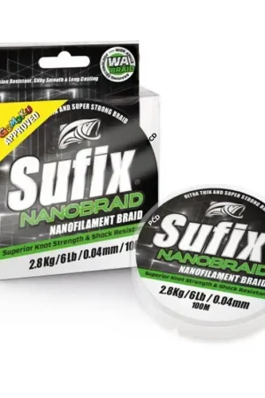 Tresse Sufix Nanobraid 100M Aqua Camo Réduction
