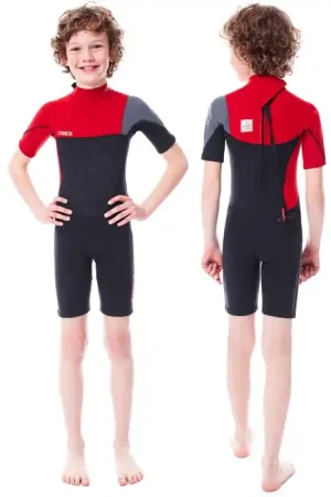 Shorty Junior Jobe Boston 2mm - Rouge Produit De Marque