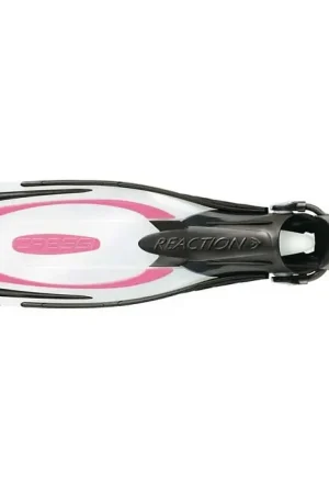 Palmes Cressi Reaction EBS Blanc/rose Marque