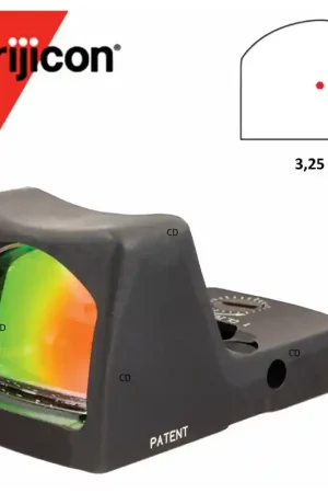 POINT ROUGE TRIJICON RMR RM01 AVEC EMBASE PICATINNY Livraison Express