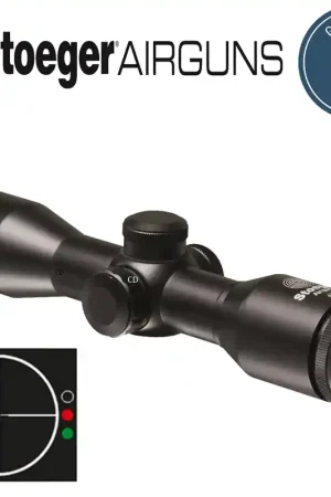 Lunette Stoeger Airguns 4x32 Compacte Illuminée Paiement Sécurisé