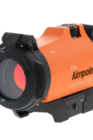 Viseur Aimpoint Micro H2 2MOA Blaze Orange Avec Embase Et Casquette Affaire À Saisir