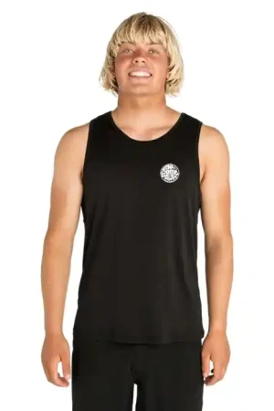 Offre Du Jour Débardeur en lycra homme Rip Curl Surflite - Noir