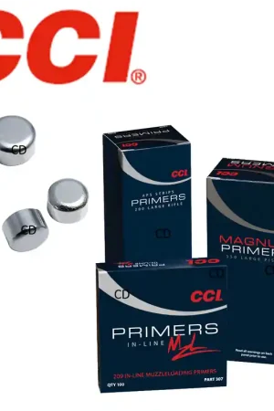 AMORCE CCI 209 MUZZLE MOADING PRIMER 307 PAR 100 Quantité Limitée
