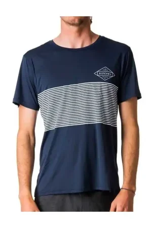 Nouvelle Collection T-Shirt Homme Rip Curl Surflite - Navy - XS