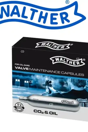 CAPSULES DE NETTOYAGE CO2 12G WALTER PAR 5 Vente Directe