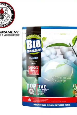 Nouvelle Collection BILLES G&G ARMAMENT BIO BLANCHES 1KG 0.20G