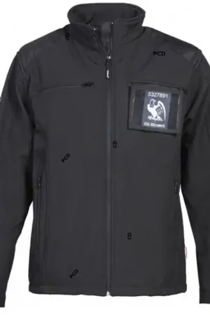 Blouson Homme Cityguard Softshell Intervention Sécurité Noir Nouvelle Collection