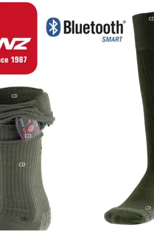 Dernier Modèle CHAUSSETTES CHAUFFANTES LENZ + PACK BATTERIES