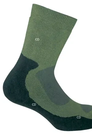 Marque Chaussettes Homme Step Control Compression Roc Import Kaki et Noires