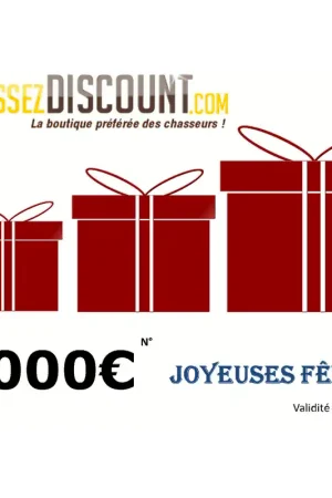 Vente Directe CHEQUE CADEAU 5000 ChasseZdiscount.com