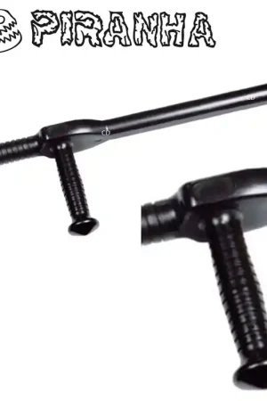 MATRAQUE PIRANHA TONFA PLAT POLYCARBONATE + SUPPORT CEINTURE Quantité Limitée