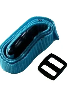 Prix Promo Sangle Nylon Num Axes Bleue Turquoise 64cm