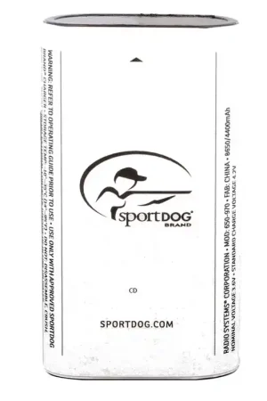 Batterie Pour Télécommande Tek 2.0 Sportdog Vente Flash