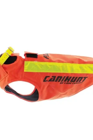 Commande En Gros Gilet De Signalisation Canihunt Orange Flash V2