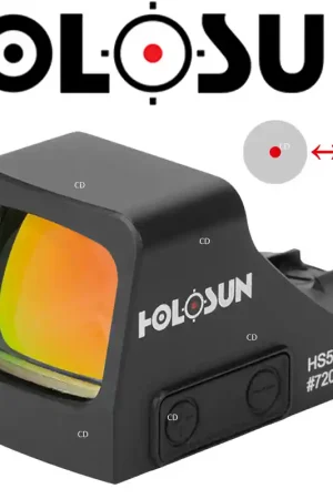 Commander Vite Viseur Point Rouge Holosun HS507K