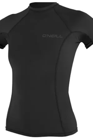 Petit Prix Top thermique femme manches courtes O'Neill Thermo X - Noir