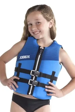 Gilet enfant Jobe - Bleu - 10 Pas Cher