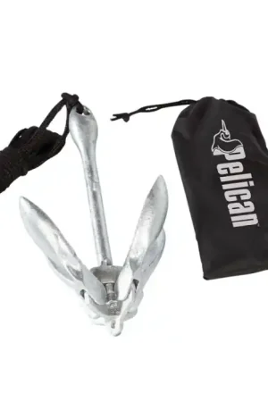 Ancre rétractable Pelican pour kayak 1.3 Kg Certifié