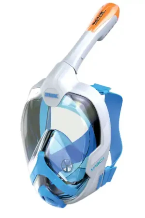 Masque Facial snorkeling Seac sub Magica Blanc-Bleu Adulte S/M Achat Immédiat
