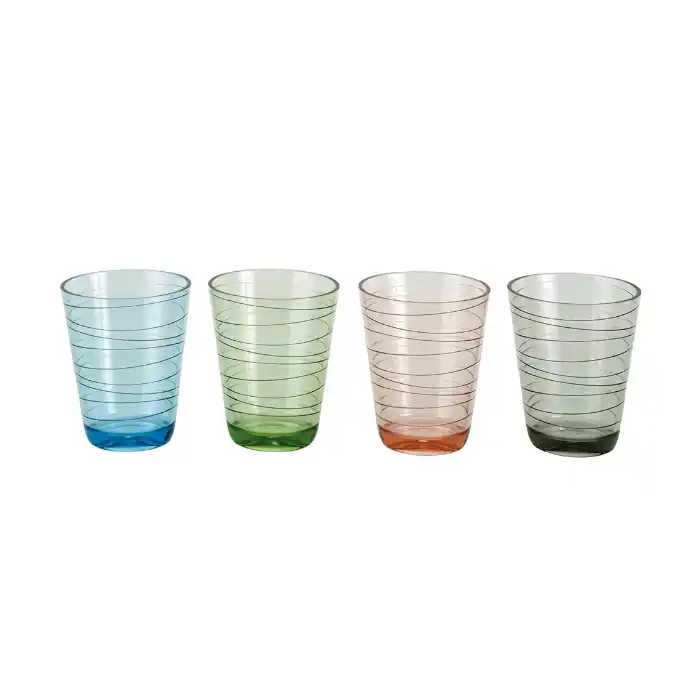 Set de 4 verres Plastimo - Color-lines MS Achetez Aujourd’hui