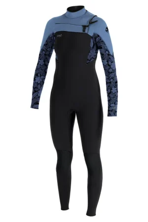 Meilleure Vente Oneill Epic 5/4 mm fullsuit noir/bleu femme avec fermeture avant XS