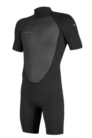 Prix Réduit Oneill Reactor 2 shorty 2 mm noir avec fermeture arrière XS