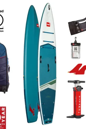 red paddle Voyager 14.0 ensemble de paddle gonflable teal 14 FT (426 cm) Réduction