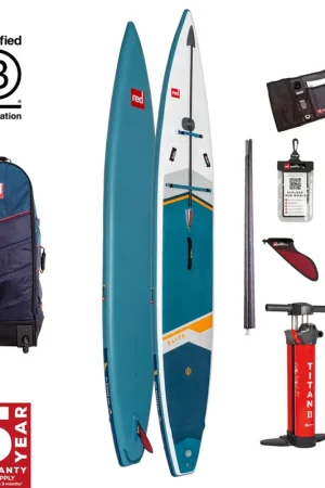 Certifié Leona 10.6 ensemble SUP gonflable Elite 14.0 ensemble de paddle gonflable teal 14 FT (426 cm)