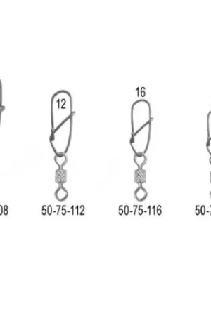 Dragon Super Lock Snap avec émerillon No. 6/10pcs Réduction