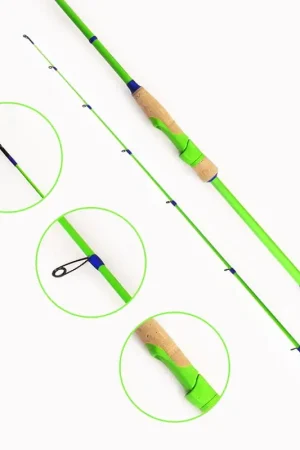 Canne à pêche Hype Tackle Fresh 2,44 m 10-50 g 2cz Spin Commande En Gros