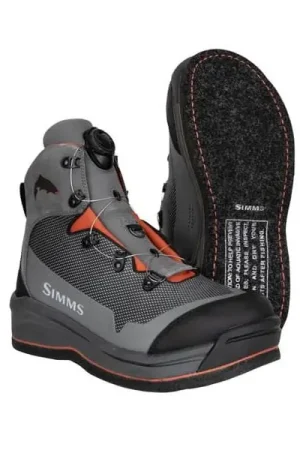 Populaire Simms Guide BOA Boot Felt Slate 10 Roz.42