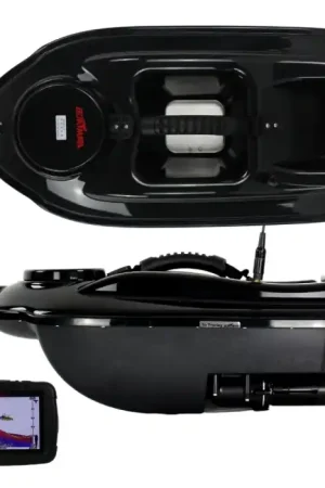 Achat Immédiat Bateau amorceur Echosondeur Boatman Actor Boat - 10ah Noir Sonar