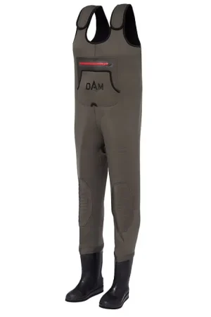 Authentique DAM Pantalon Néoprène 46/47 Gris